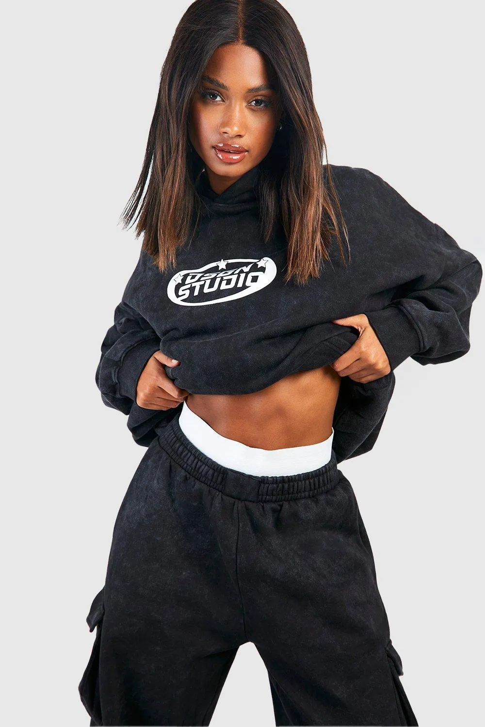 Hoodies & Sweatshirts | Dsgn Studio Oversized Washed Hoodie | boohoo