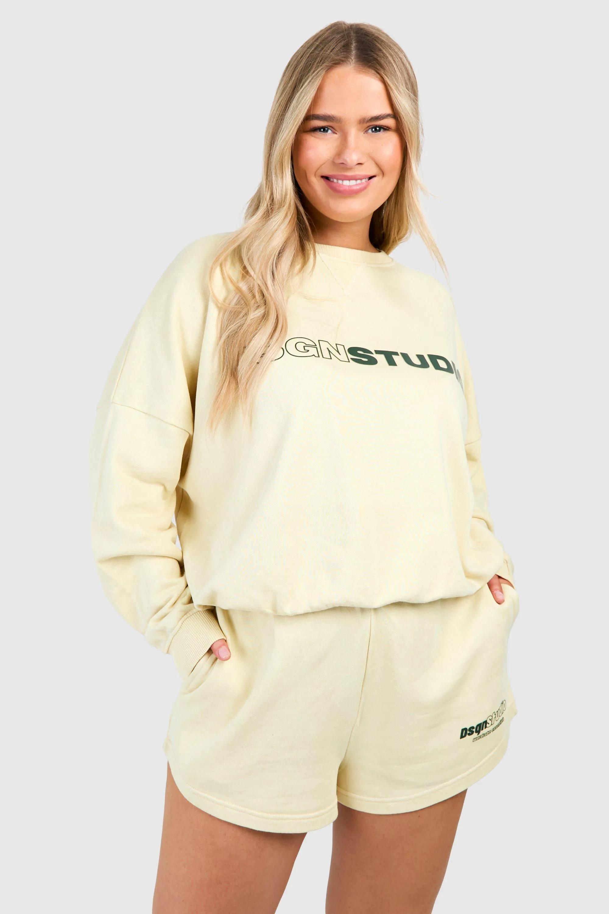 Hoodies & Sweatshirts | Plus Dsgn Studio Washed Oversized Sweatshirt | boohoo