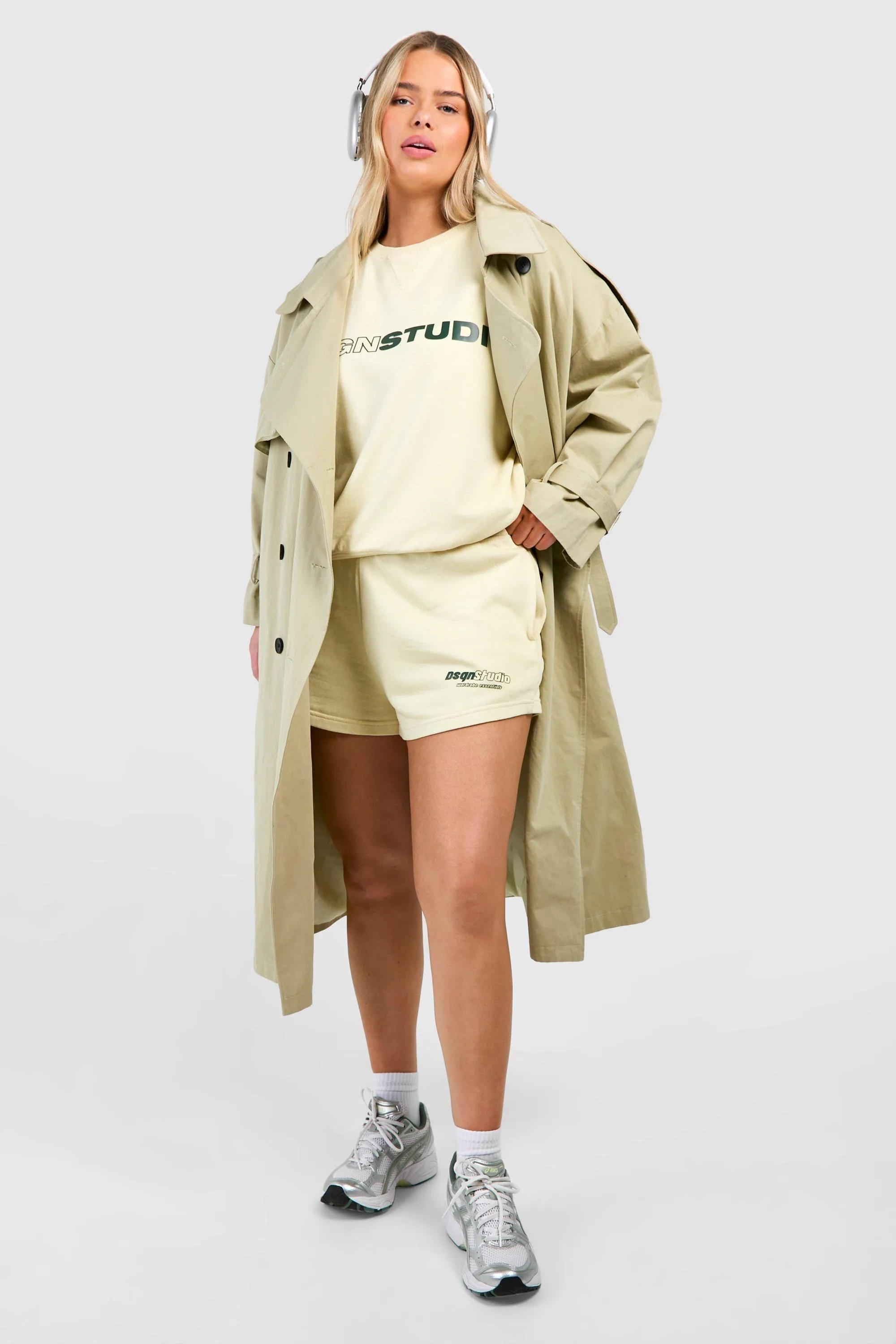 Hoodies & Sweatshirts | Plus Dsgn Studio Washed Oversized Sweatshirt | boohoo