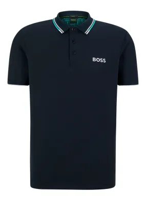 Hugo Boss Paddy Pro Contrast Polo Navy