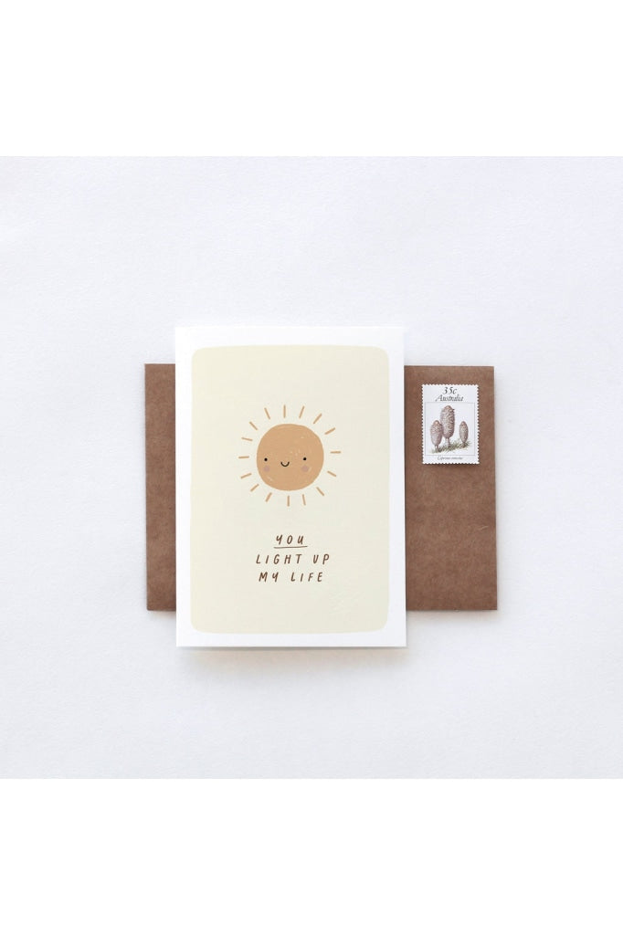 In The Daylight - You Light Up My Life - Greeting Card