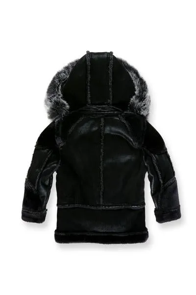 Jordan Craig LEGACY EDITION MOTO SHEARLING JACKET Kids - BLACK