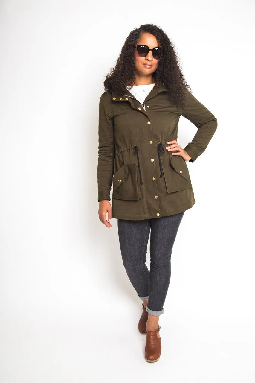 Kelly Anorak Jacket Pattern - Closet Core Patterns