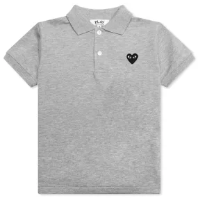 Kid's Polo - Grey