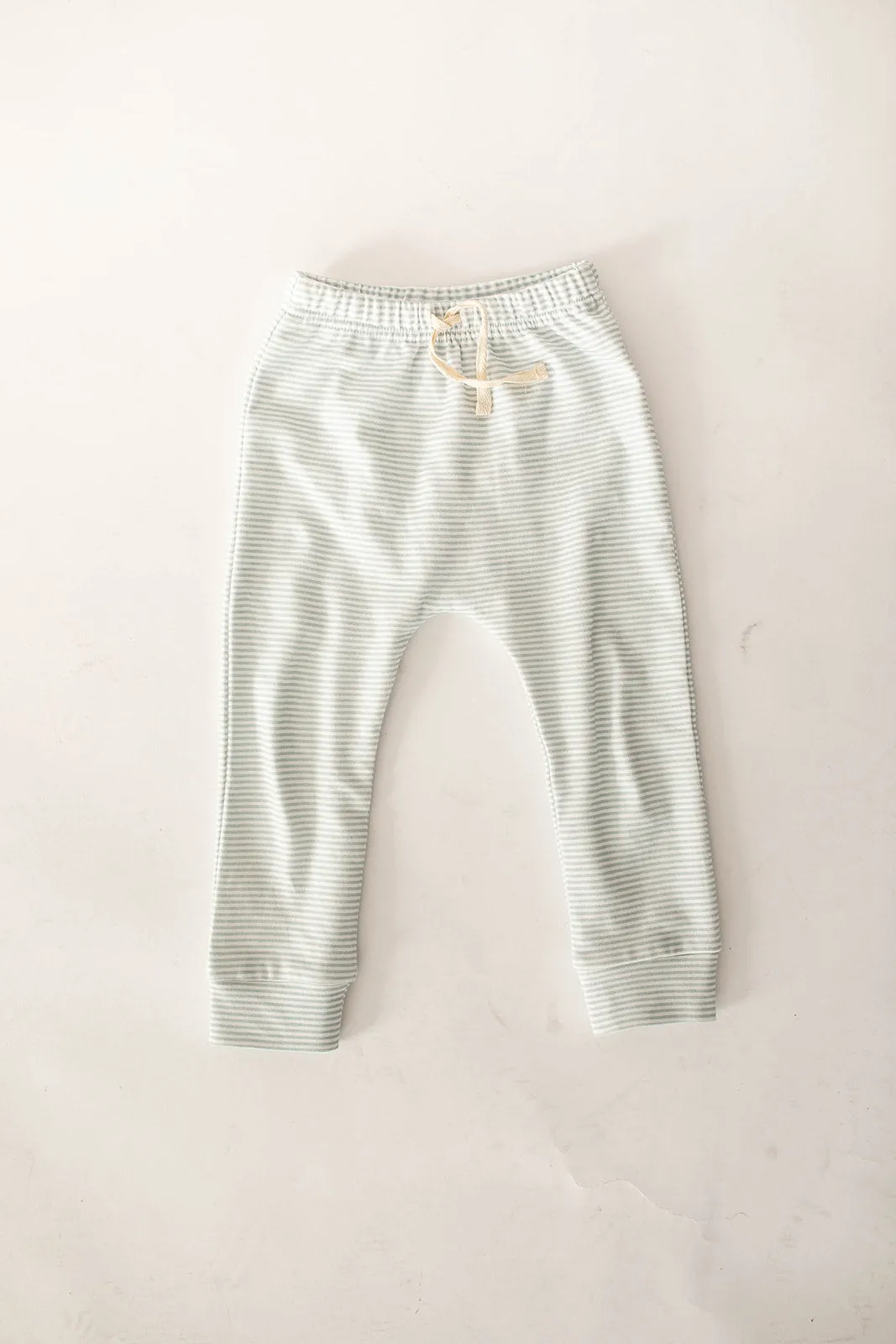 KNIT PANT - LIGHT BLUE STRIPES