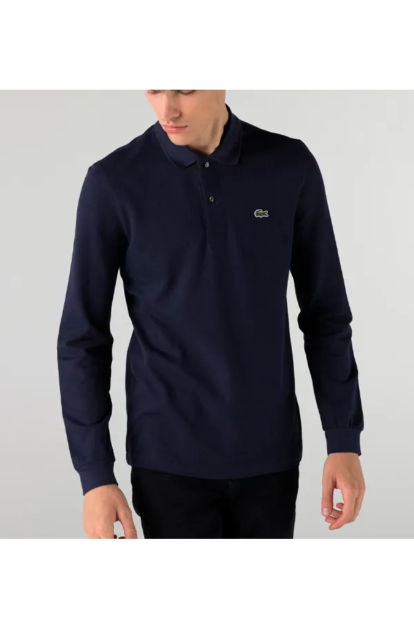 Lacoste Classic L/S Polo Piké Navy