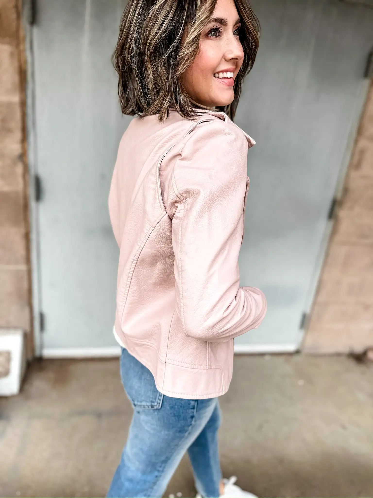 LAST ONE | Pistola Nicolette Mod Moto Jacket | Mellow Rose