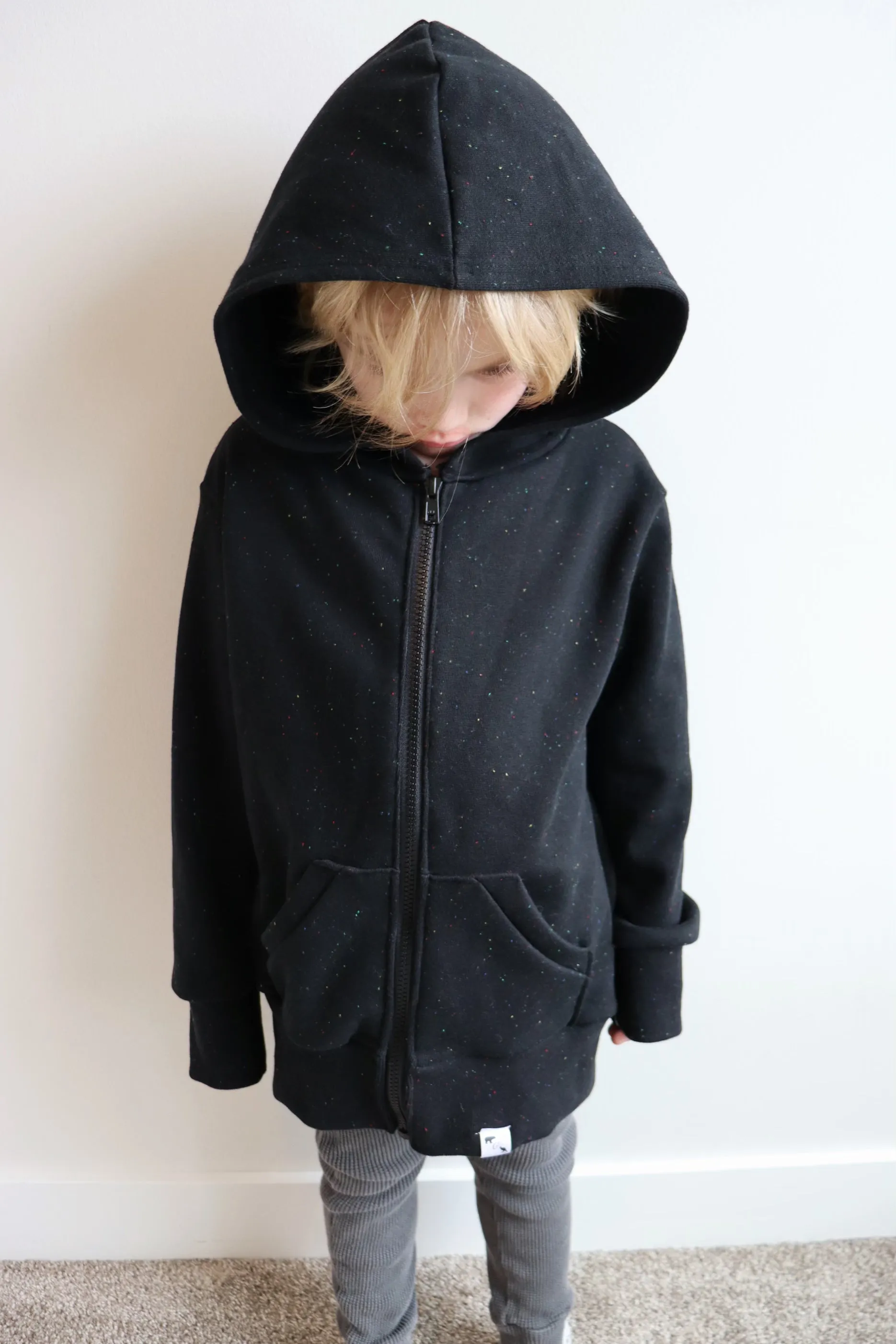 Lil Laidback full Zip Hood Style