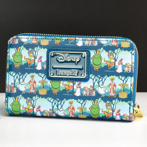 Loungefly x Disney Robin Hood Sherwood All Over Print Purse