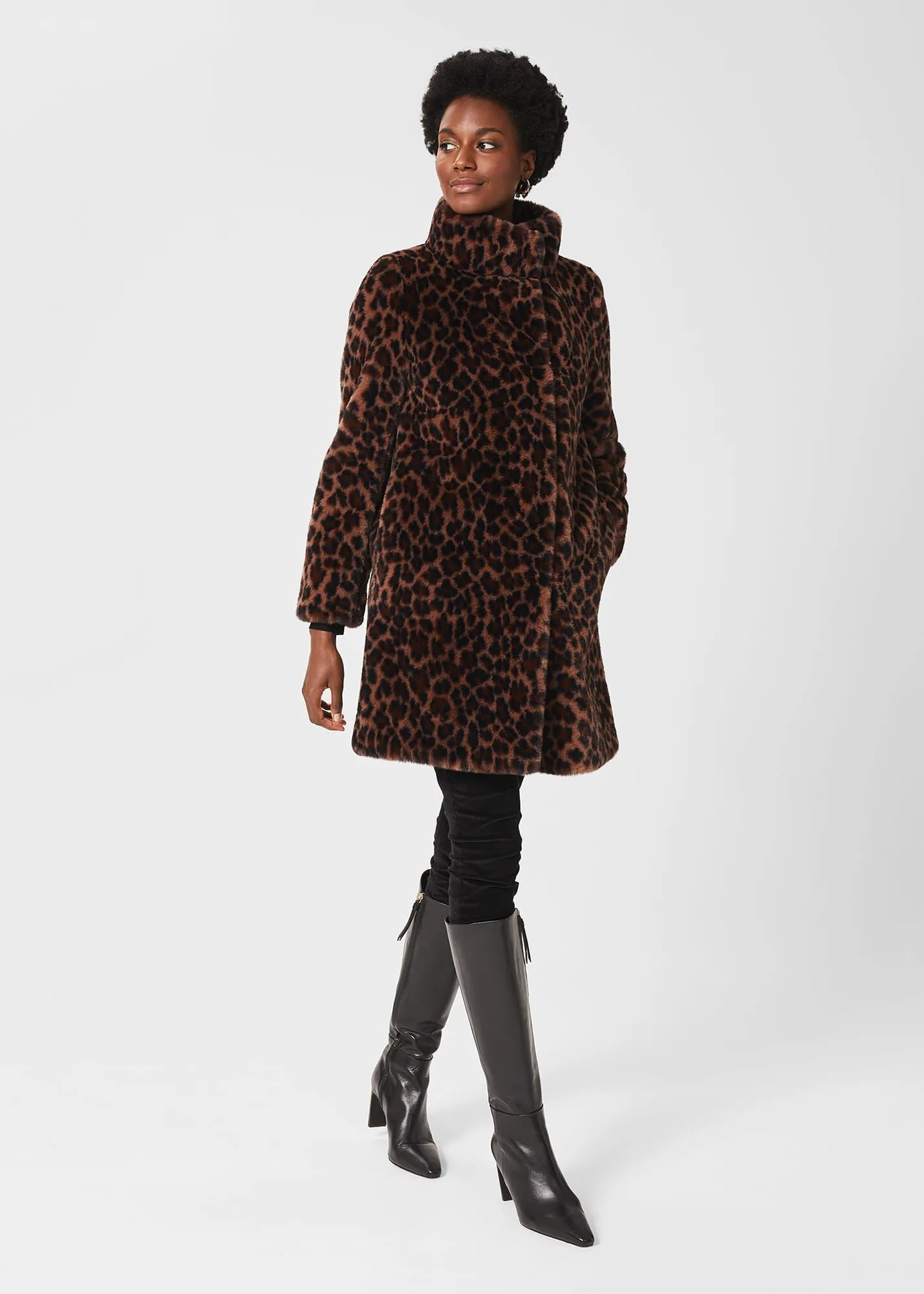 Maddox Faux Fur Coat 