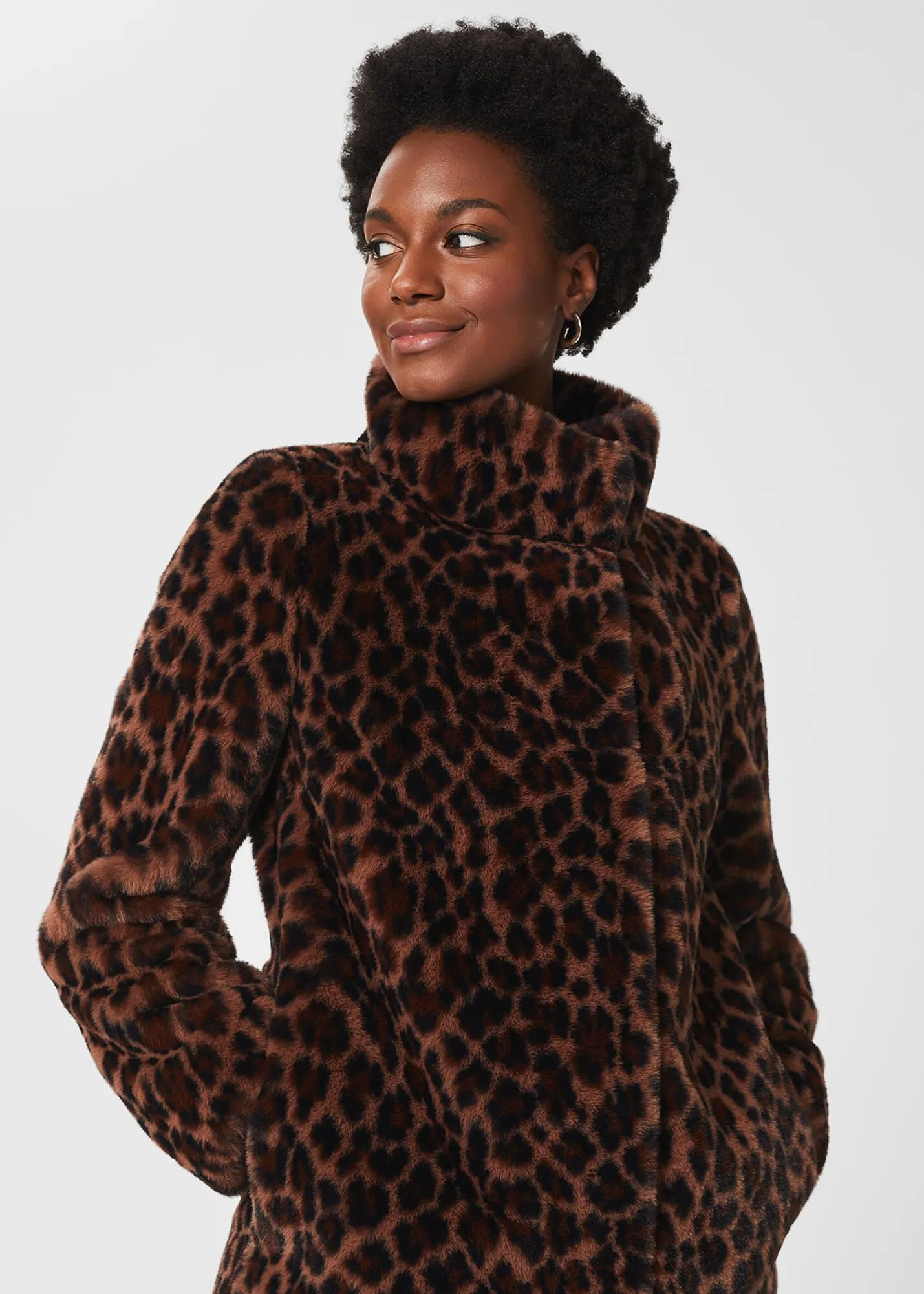 Maddox Faux Fur Coat 