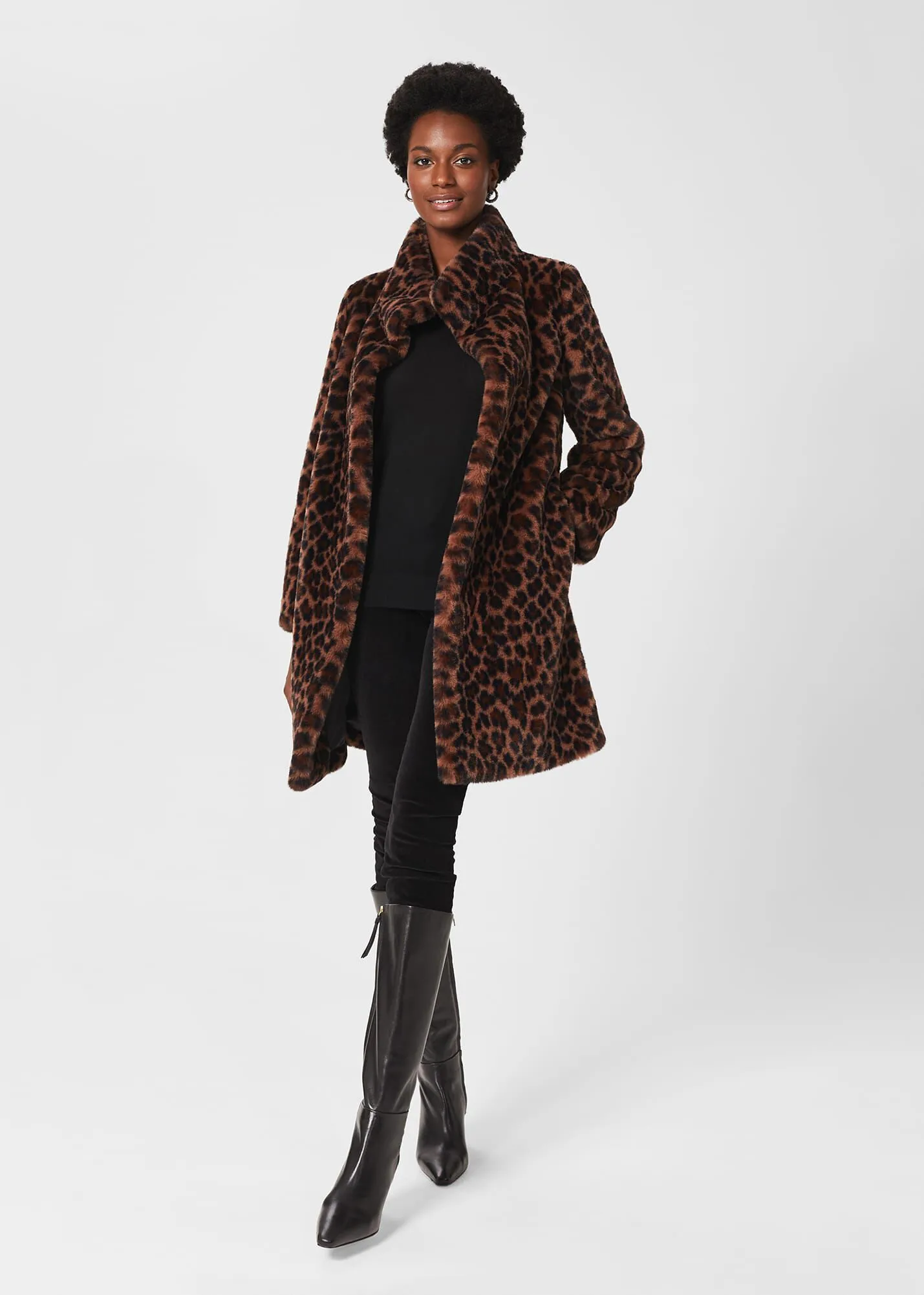 Maddox Faux Fur Coat 