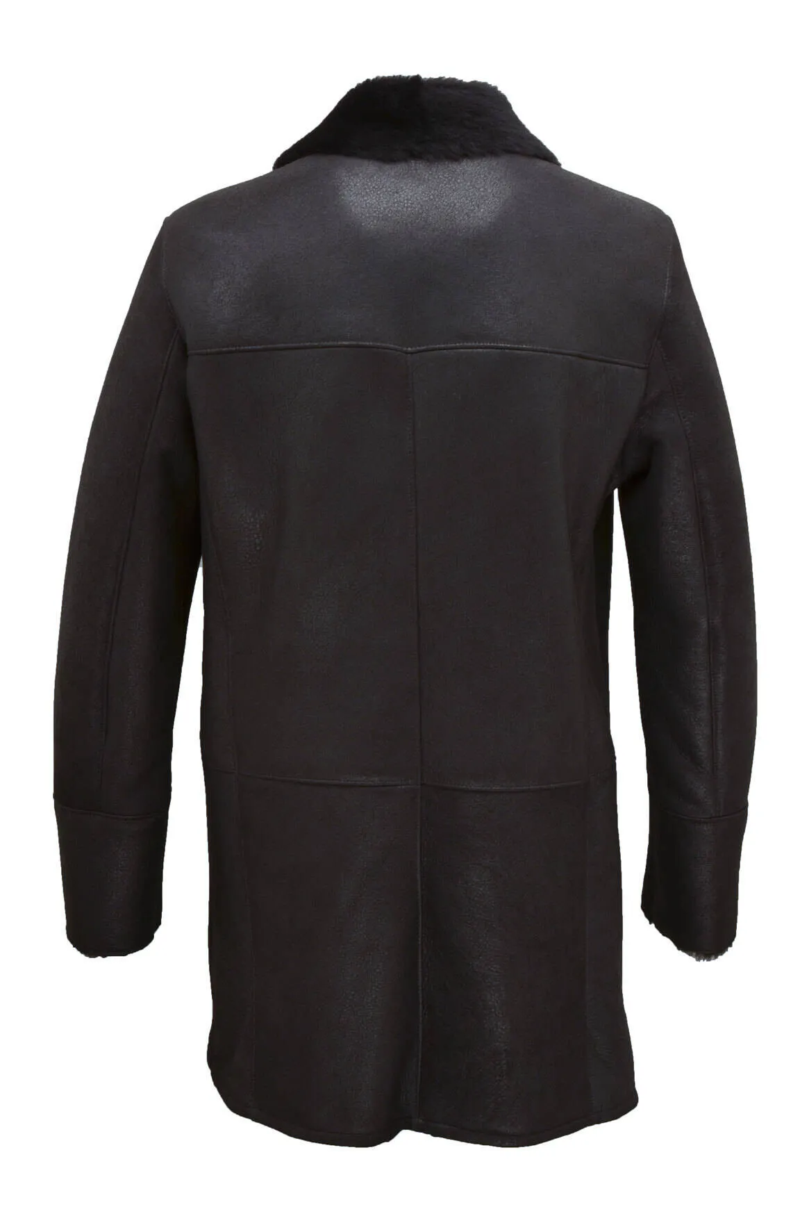 Men's black sheep coat 1006