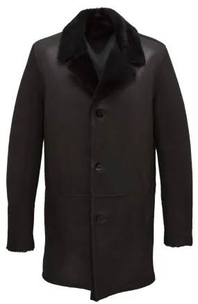 Men's black sheep coat 1006