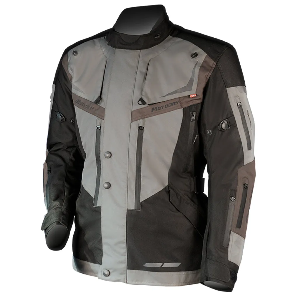 Moto Dry - Rallye 2 Charcoal/Black Adventure Jacket