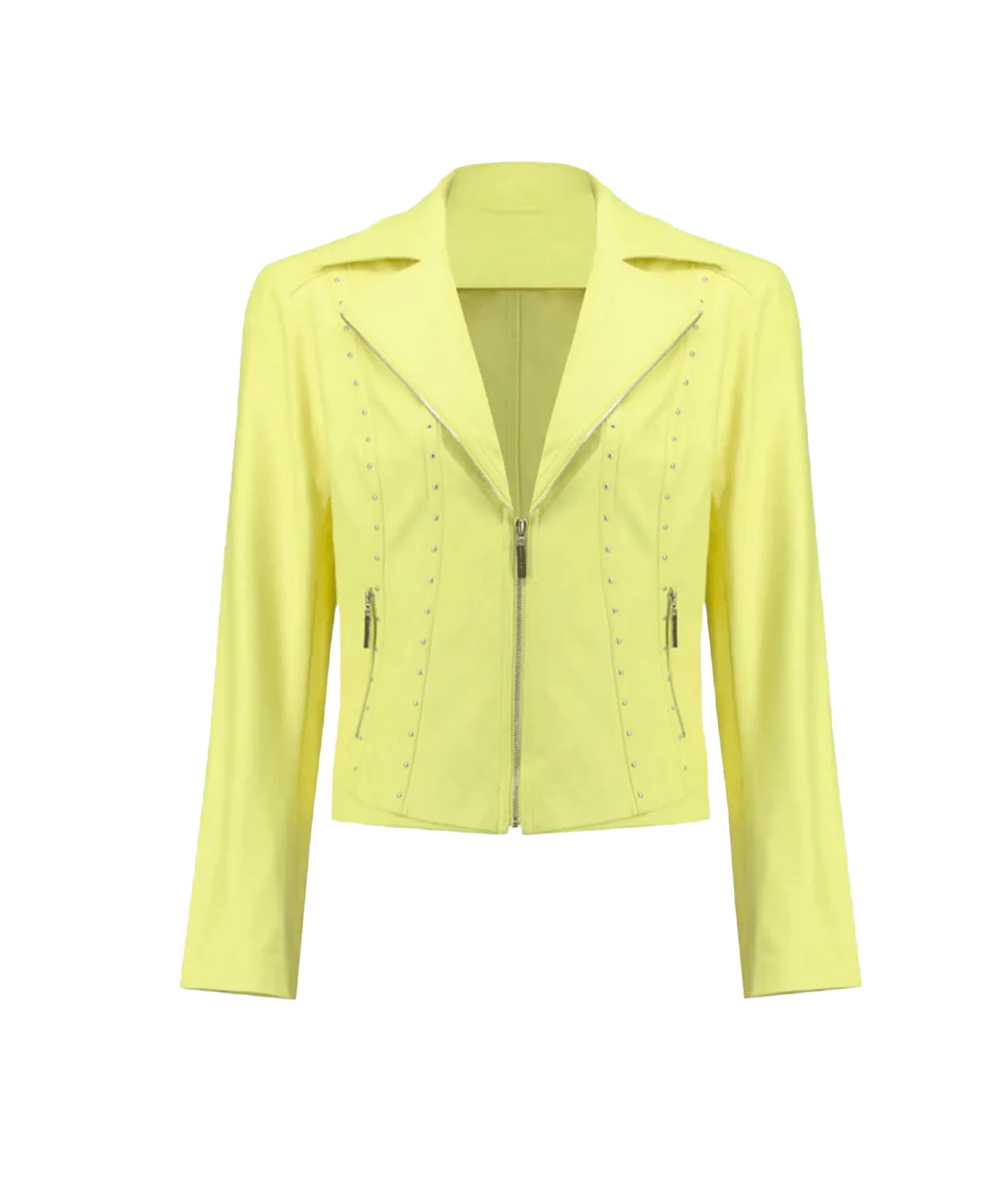 Moto Jacket - Yellow