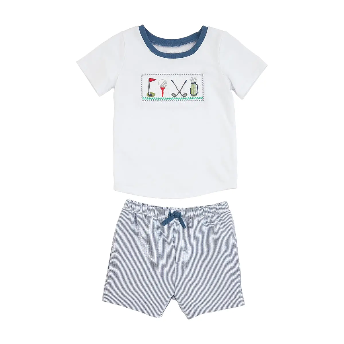 Mud Pie Golf 2pc Short Set