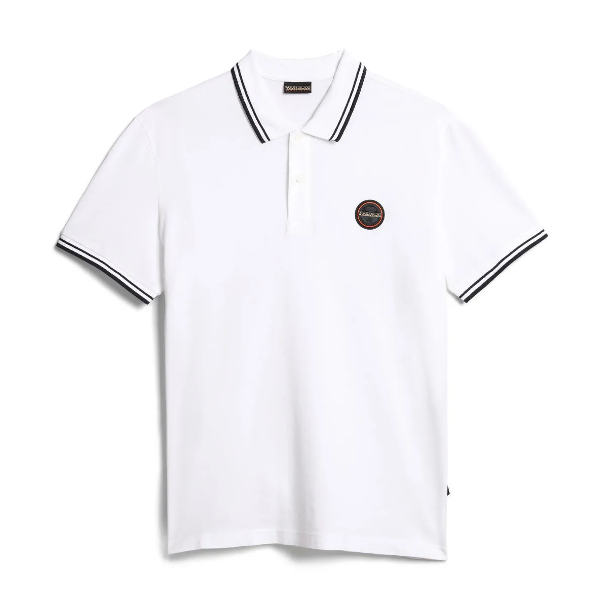 Napapijri - E-Macas SS Polo Shirt in Bright White