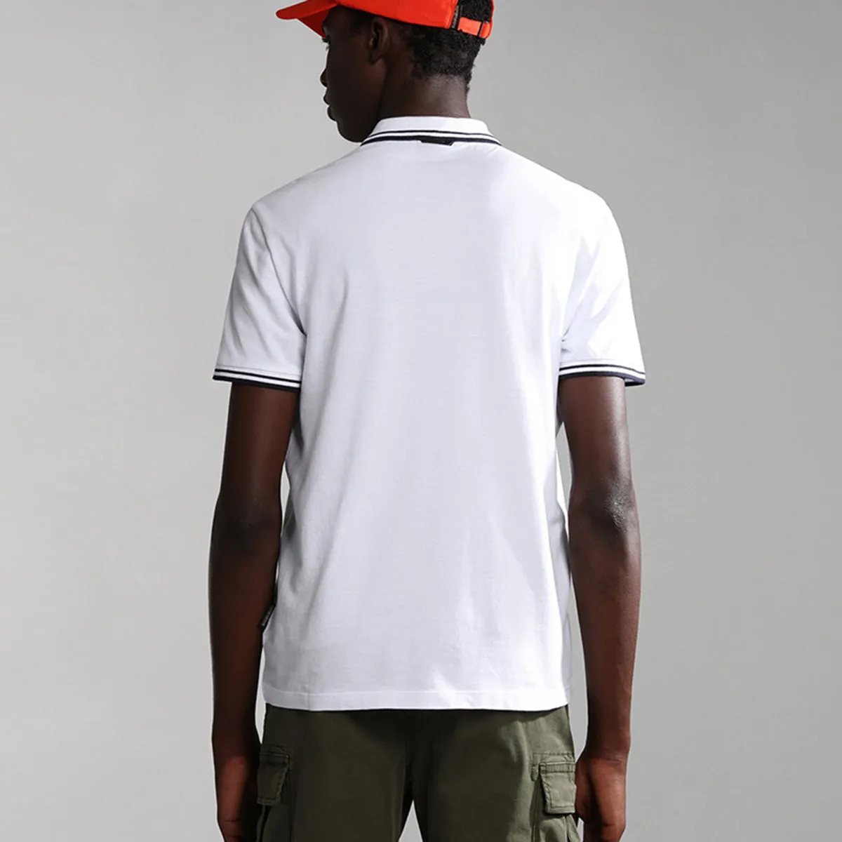 Napapijri - E-Macas SS Polo Shirt in Bright White