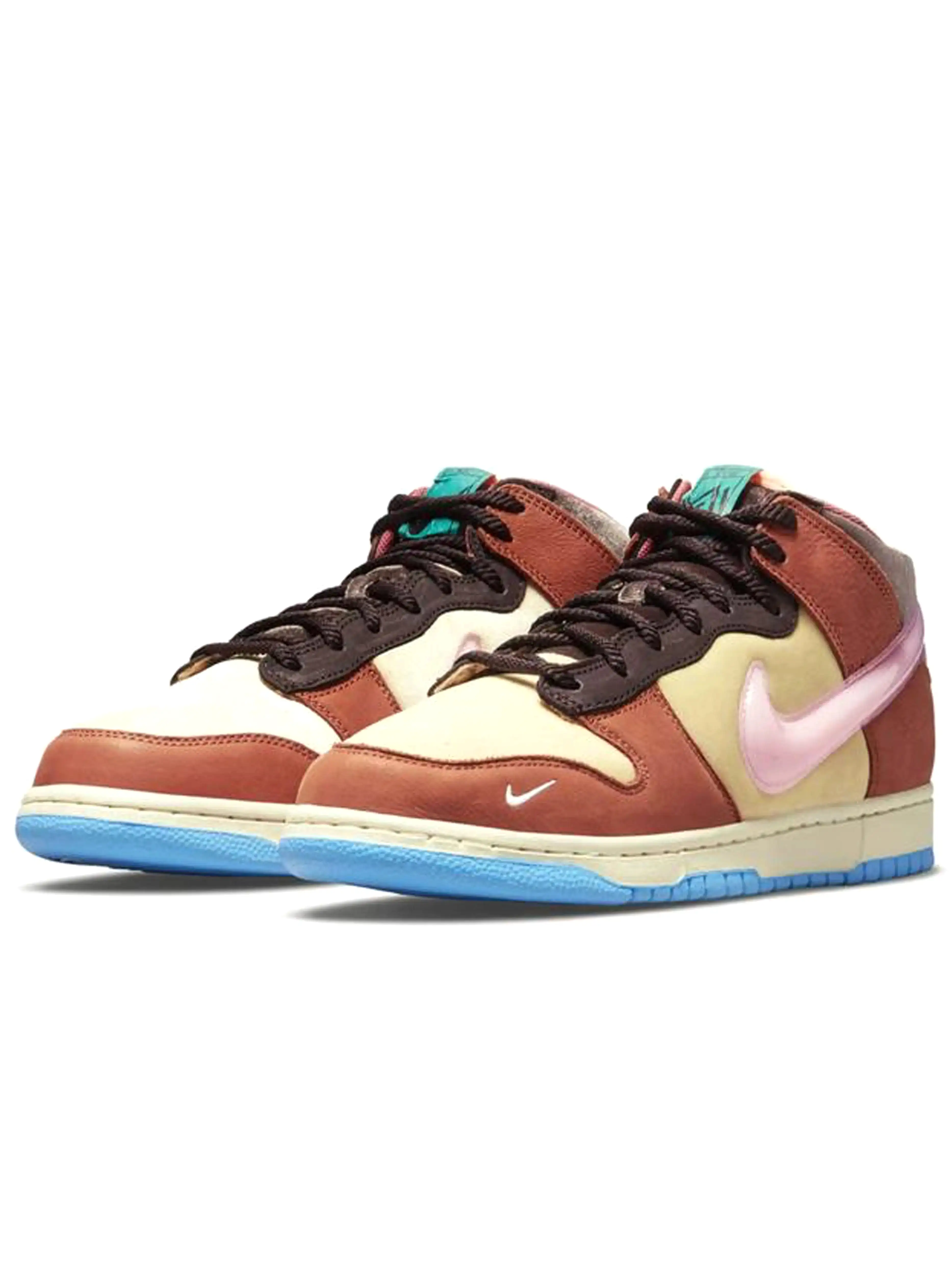 Nike Dunk Mid Social Status Free Lunch Chocolate Milk