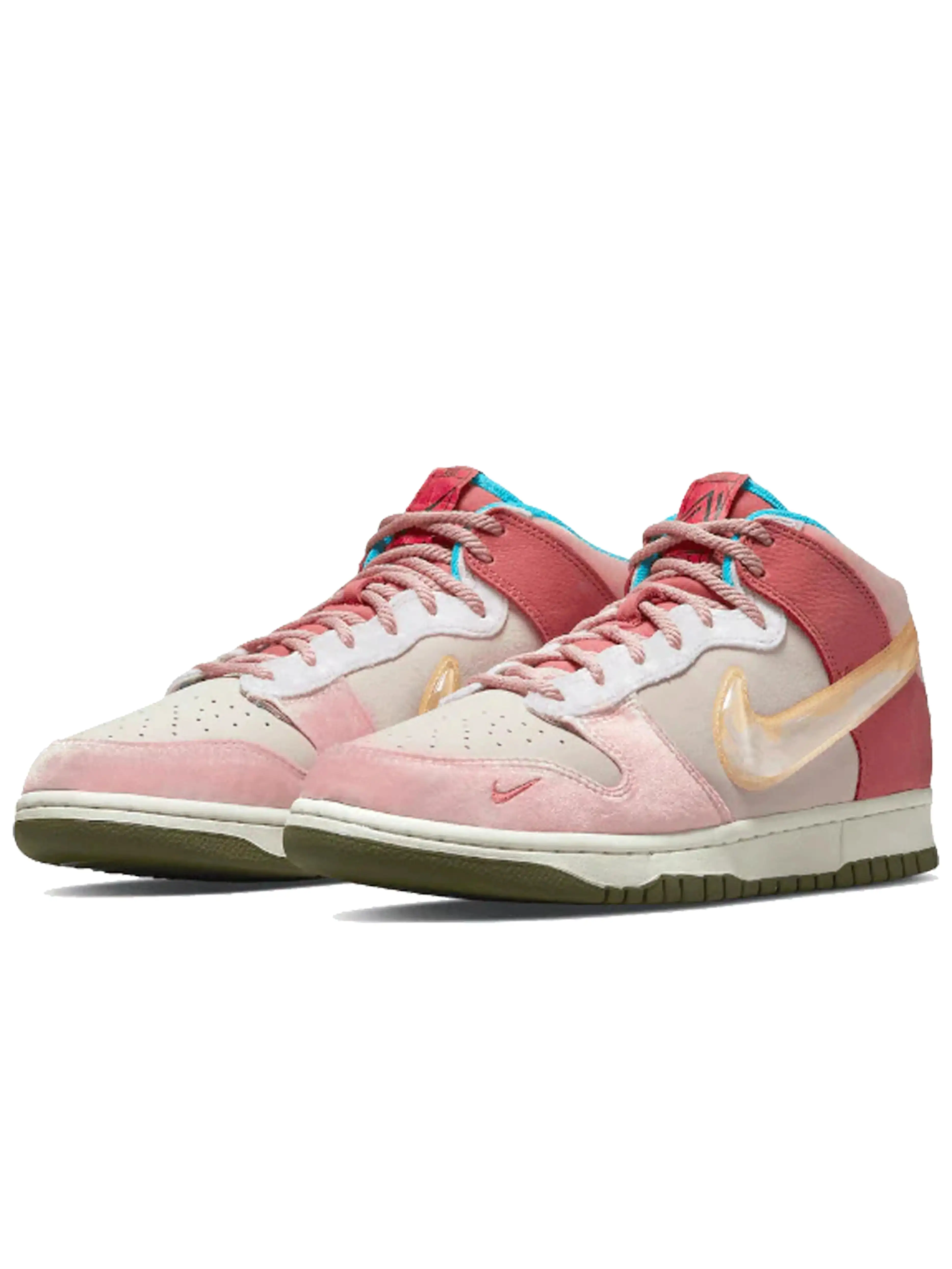 Nike Dunk Mid Social Status Free Lunch Strawberry Milk