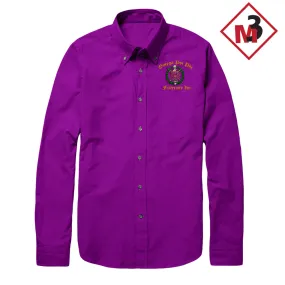 Omega Psi Phi COA-Long Sleeve Dress Shirt