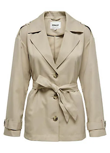 Only Short Trench Coat | Grattan