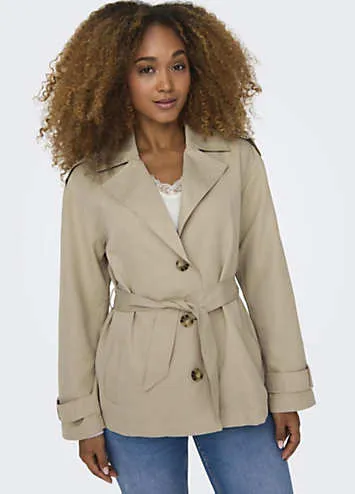 Only Short Trench Coat | Grattan