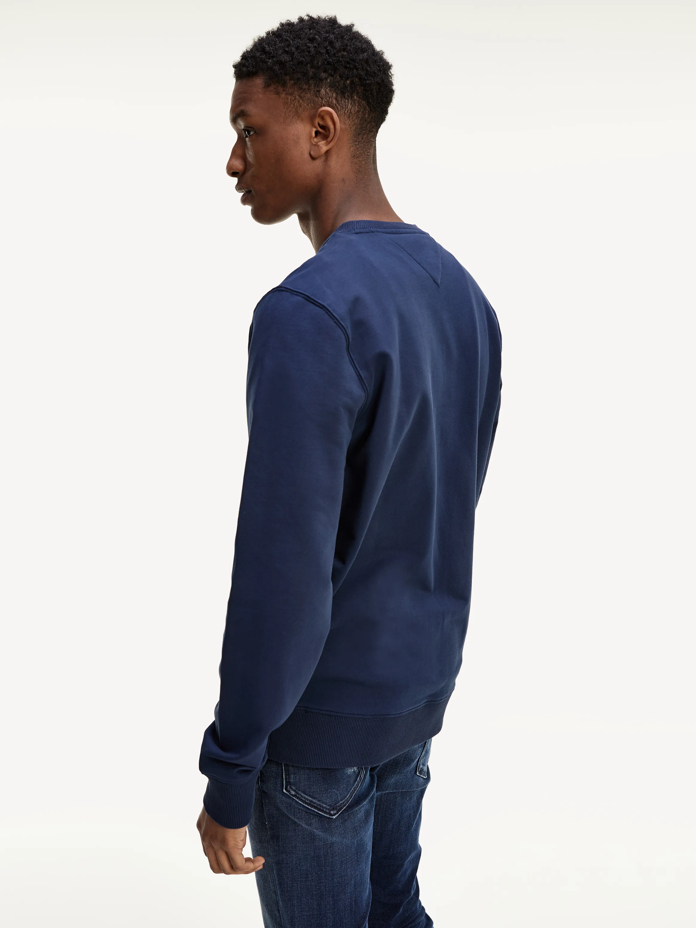 Organic Cotton Crew Neck Jumper | Sweatshirts & Hoodies | Tommy Hilfiger