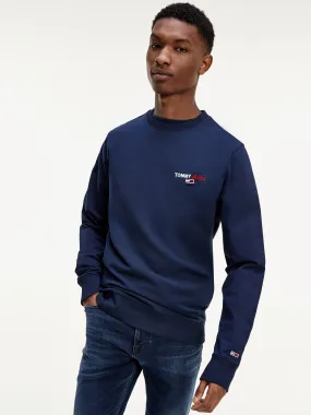 Organic Cotton Crew Neck Jumper | Sweatshirts & Hoodies | Tommy Hilfiger