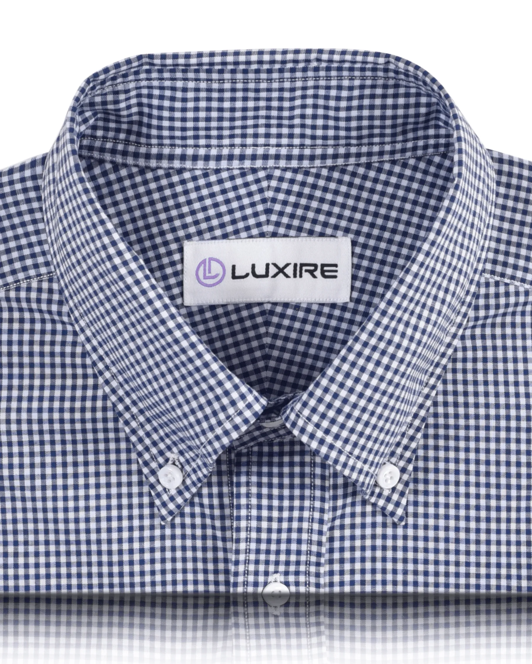 Oxford Blue Gingham Checks Shirt