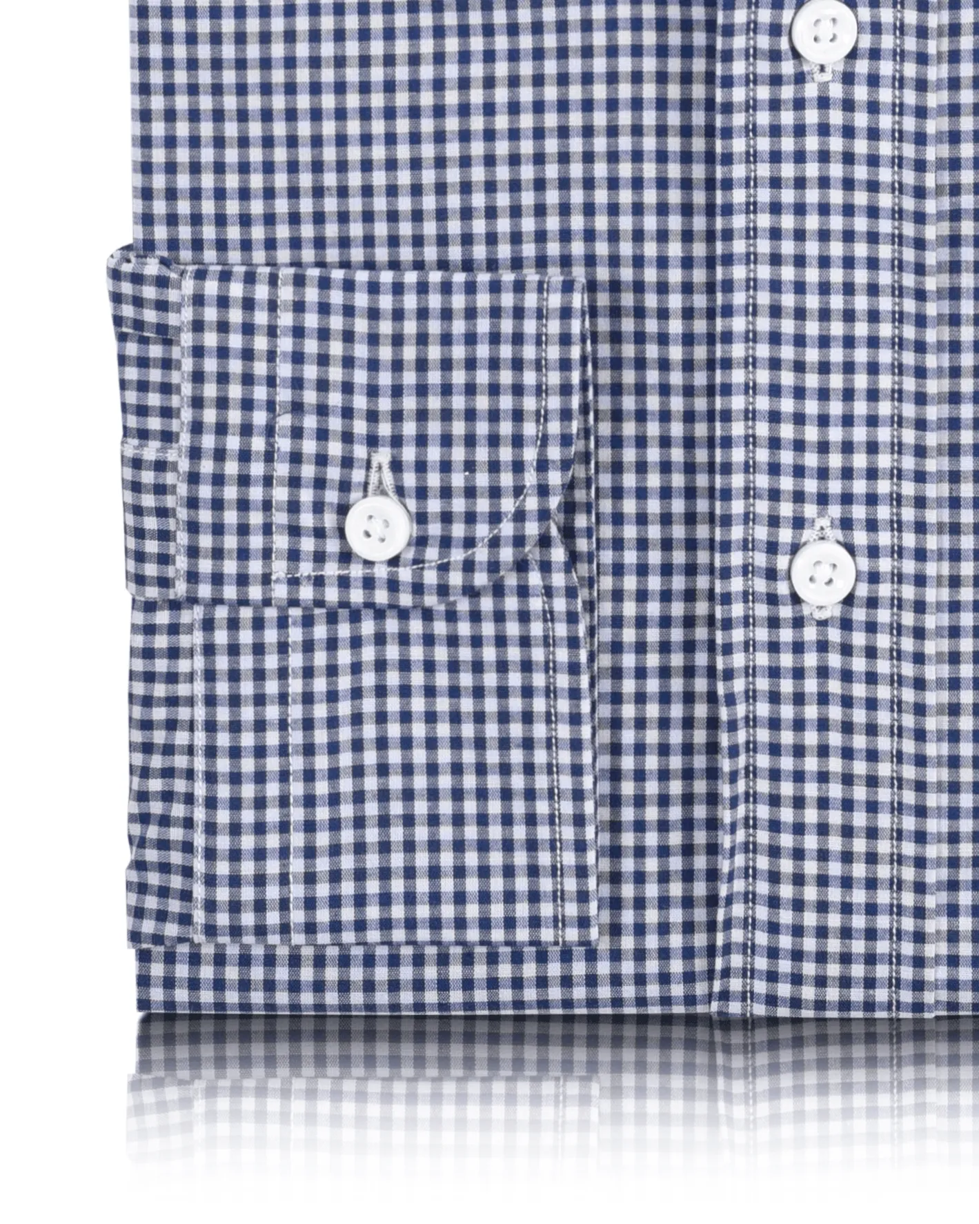 Oxford Blue Gingham Checks Shirt