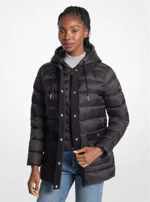 Packable Nylon Puffer Jacket