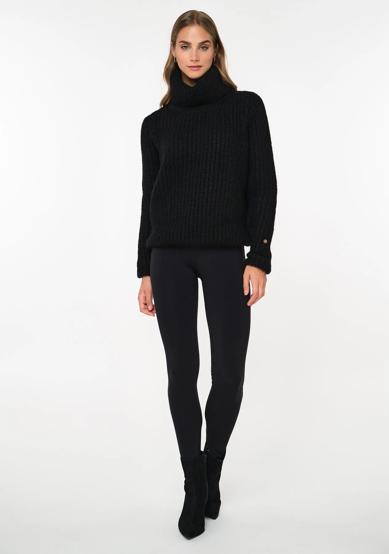 PELLICI Alpaca-Blend Sweater black