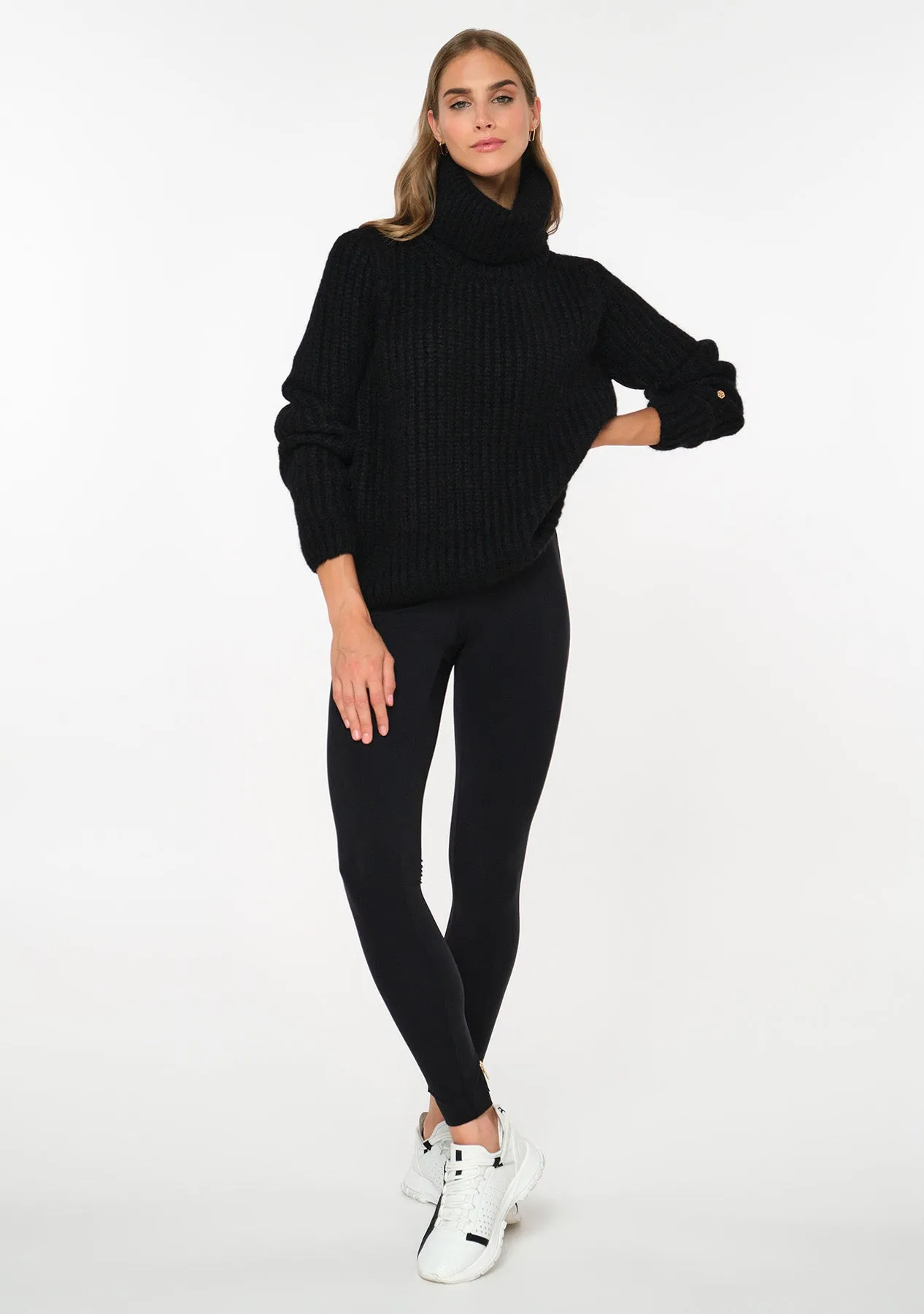 PELLICI Alpaca-Blend Sweater black