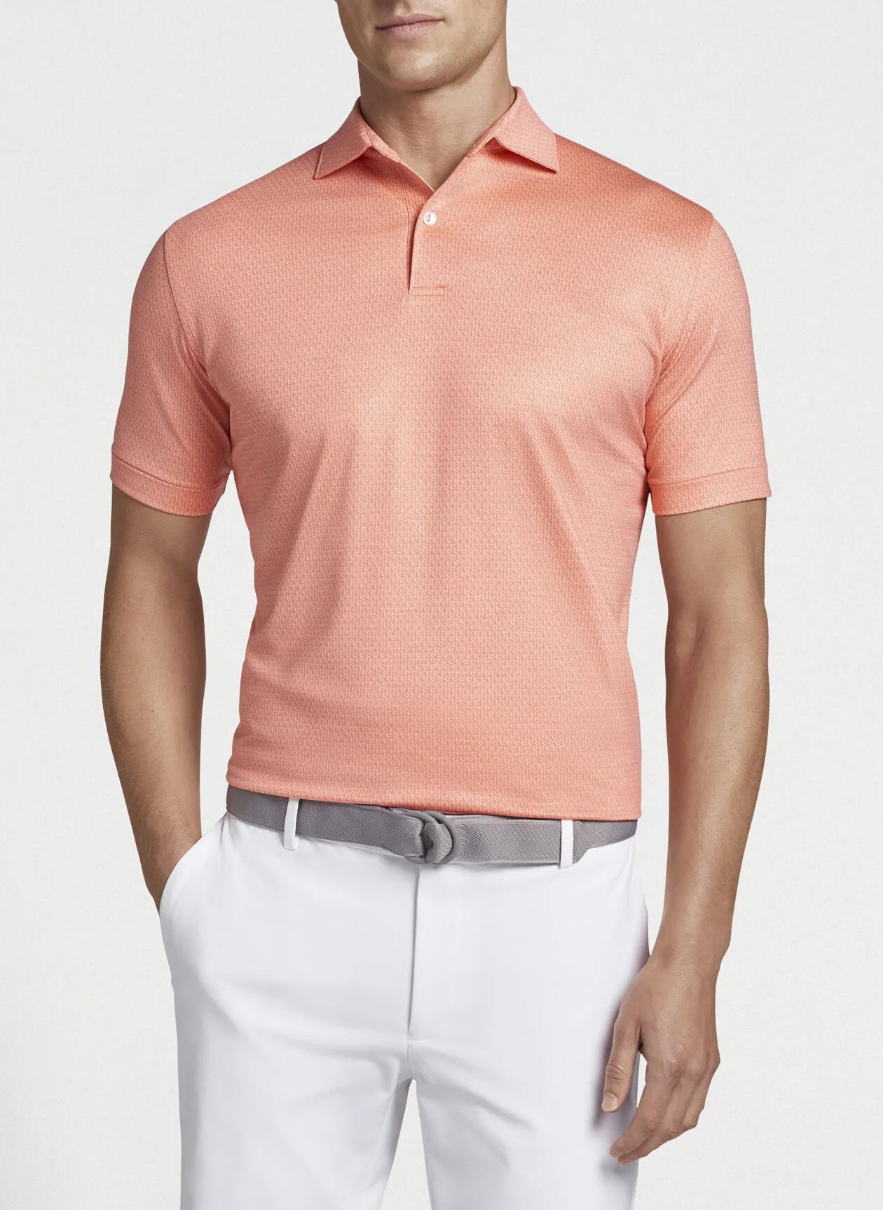 PETER MILLAR Treble Clefs Performance Jersey Polo