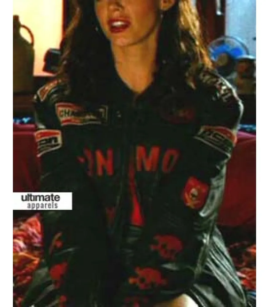 Planet Terror Cherry Darling Icon Moto Women Biker Jacket 