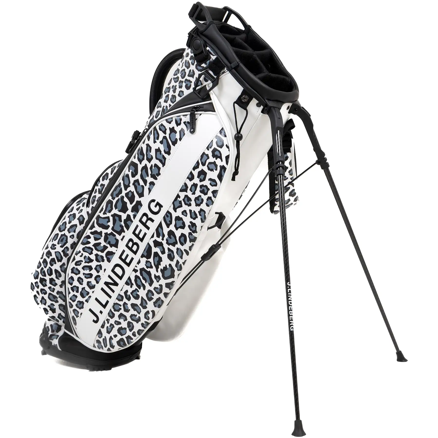 Play Golf Stand Bag BW Leopard Print - W23