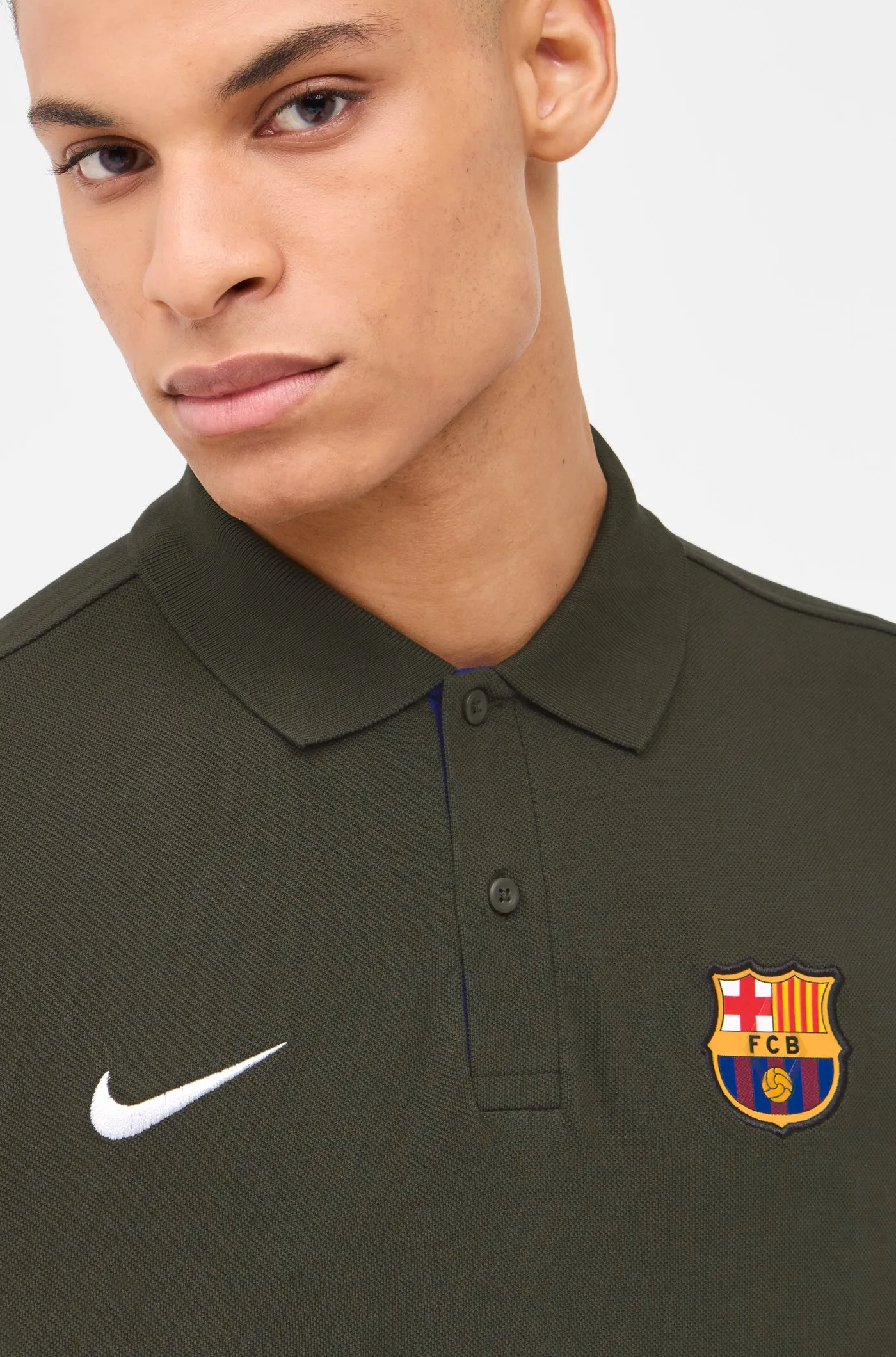 Polo crest green Bara Nike