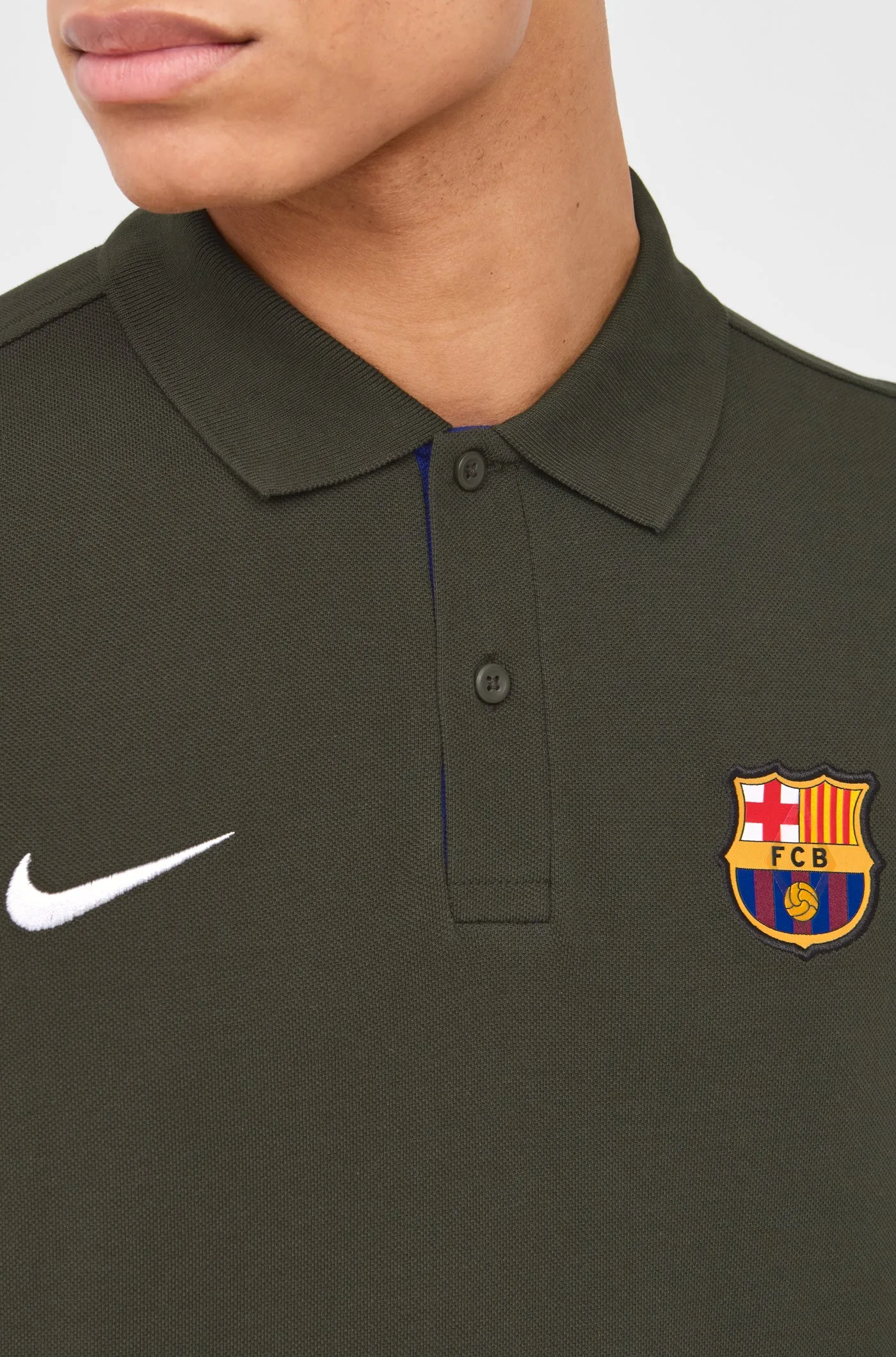 Polo crest green Bara Nike