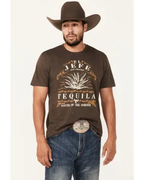 Product Name:  Cowboy Hardware Men's El Jefe Tequila Short Sleeve Graphic T-Shirt