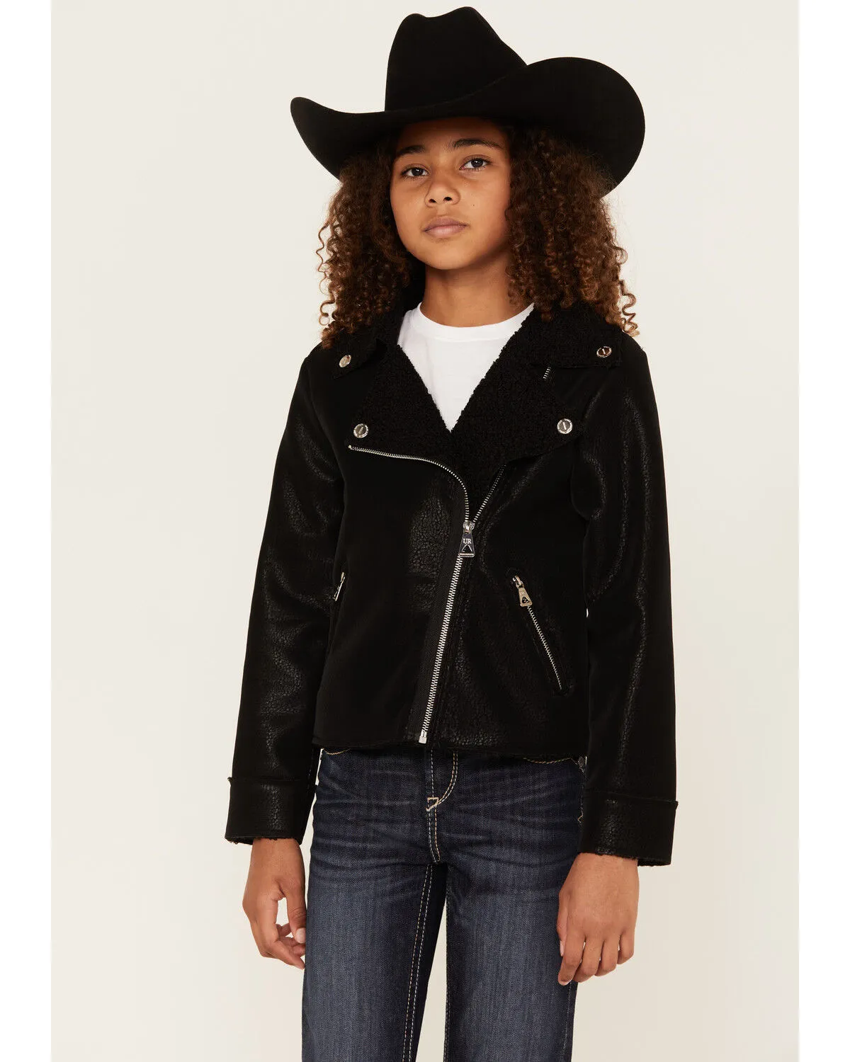 Product Name:  Urban Republic Little Girls' Bonded Moto Jacket - Youth