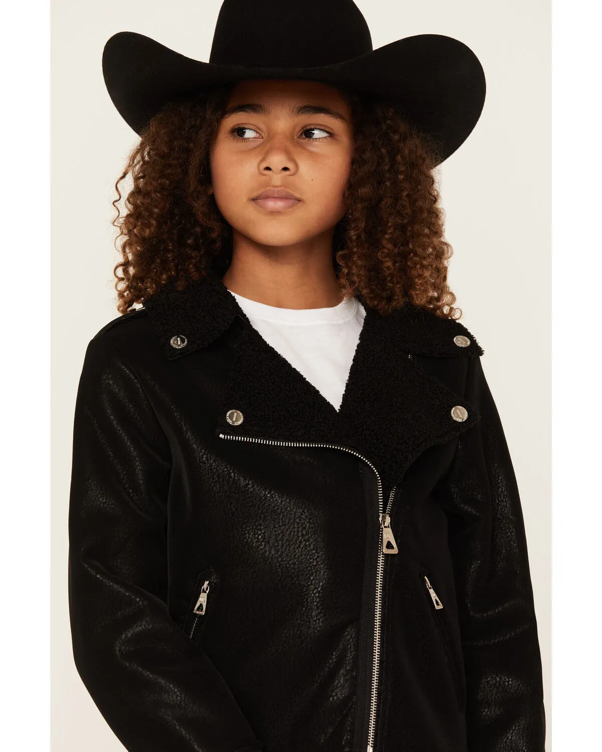 Product Name:  Urban Republic Little Girls' Bonded Moto Jacket - Youth