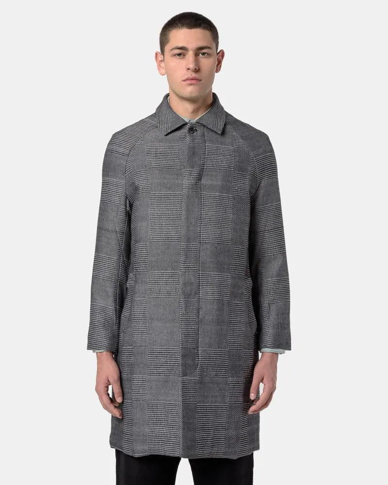 Raglan Coat in Dark Grey