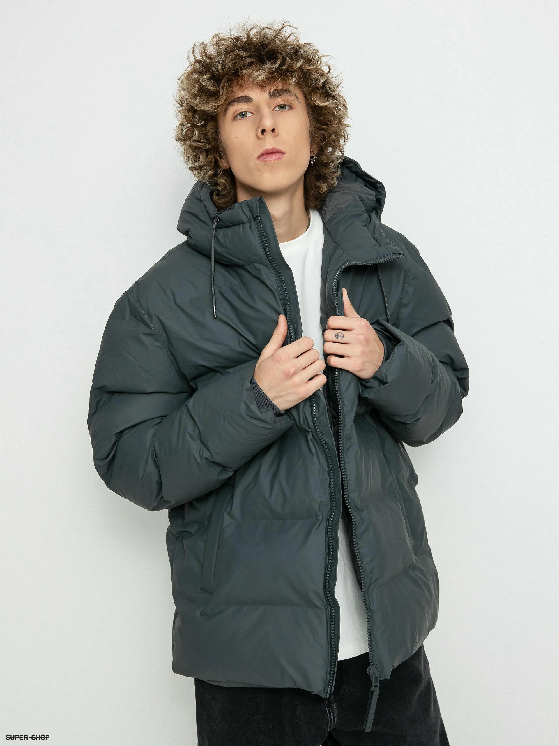 Rains Puffer Jacket Jacket (slate)