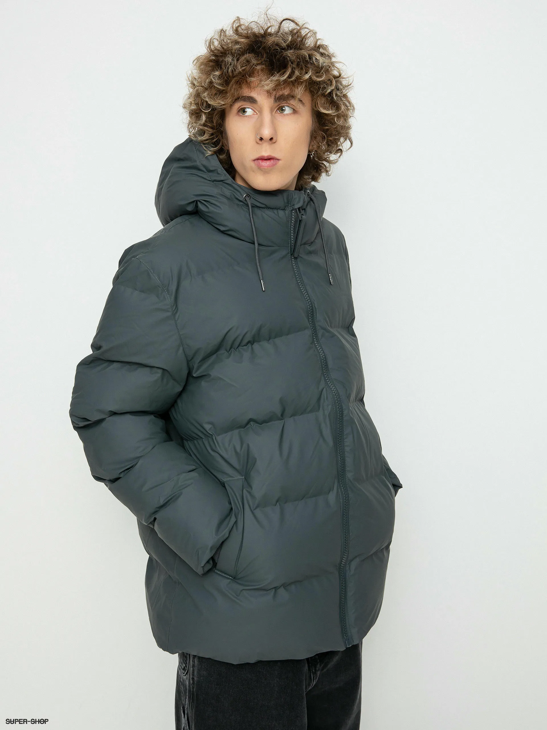 Rains Puffer Jacket Jacket (slate)