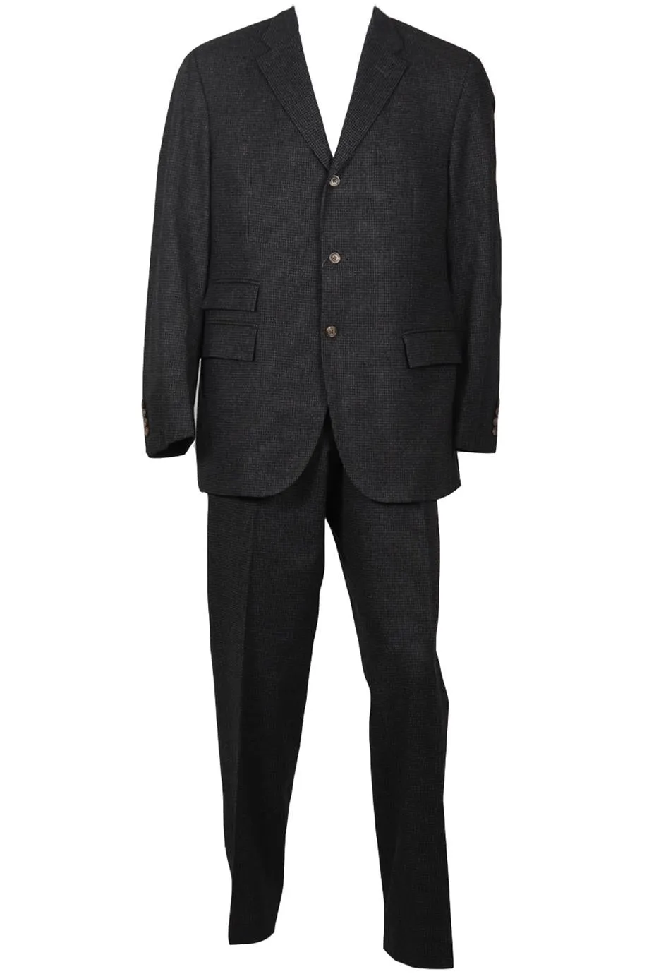 RALPH LAUREN MEN'S WOOL AND CASHMERE BLEND SUIT FR 44 UK 36