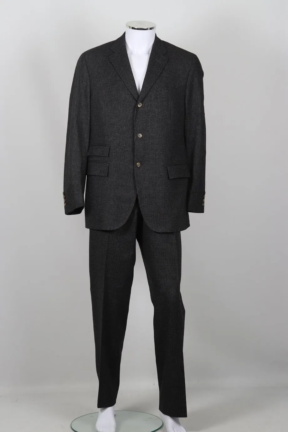 RALPH LAUREN MEN'S WOOL AND CASHMERE BLEND SUIT FR 44 UK 36