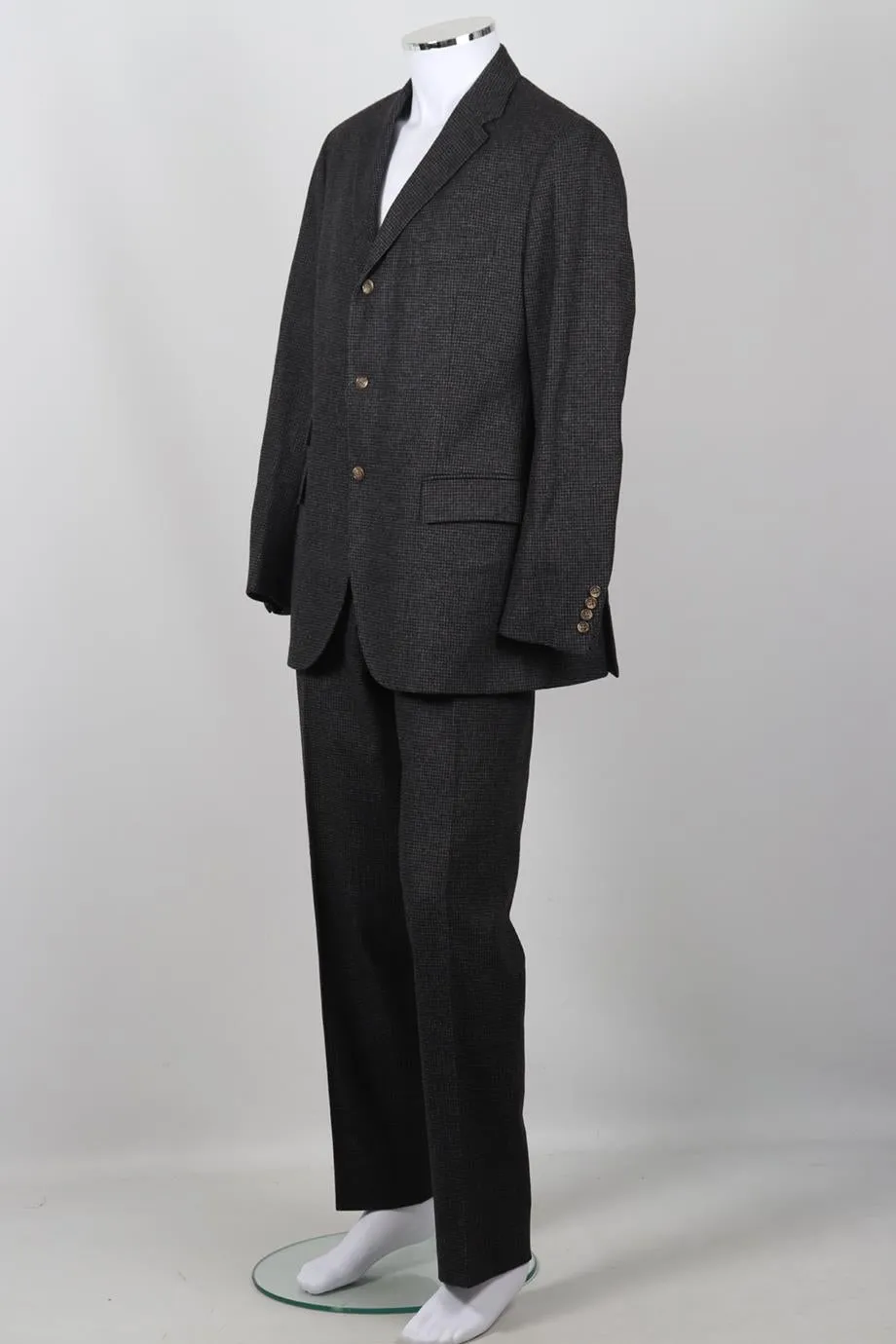 RALPH LAUREN MEN'S WOOL AND CASHMERE BLEND SUIT FR 44 UK 36