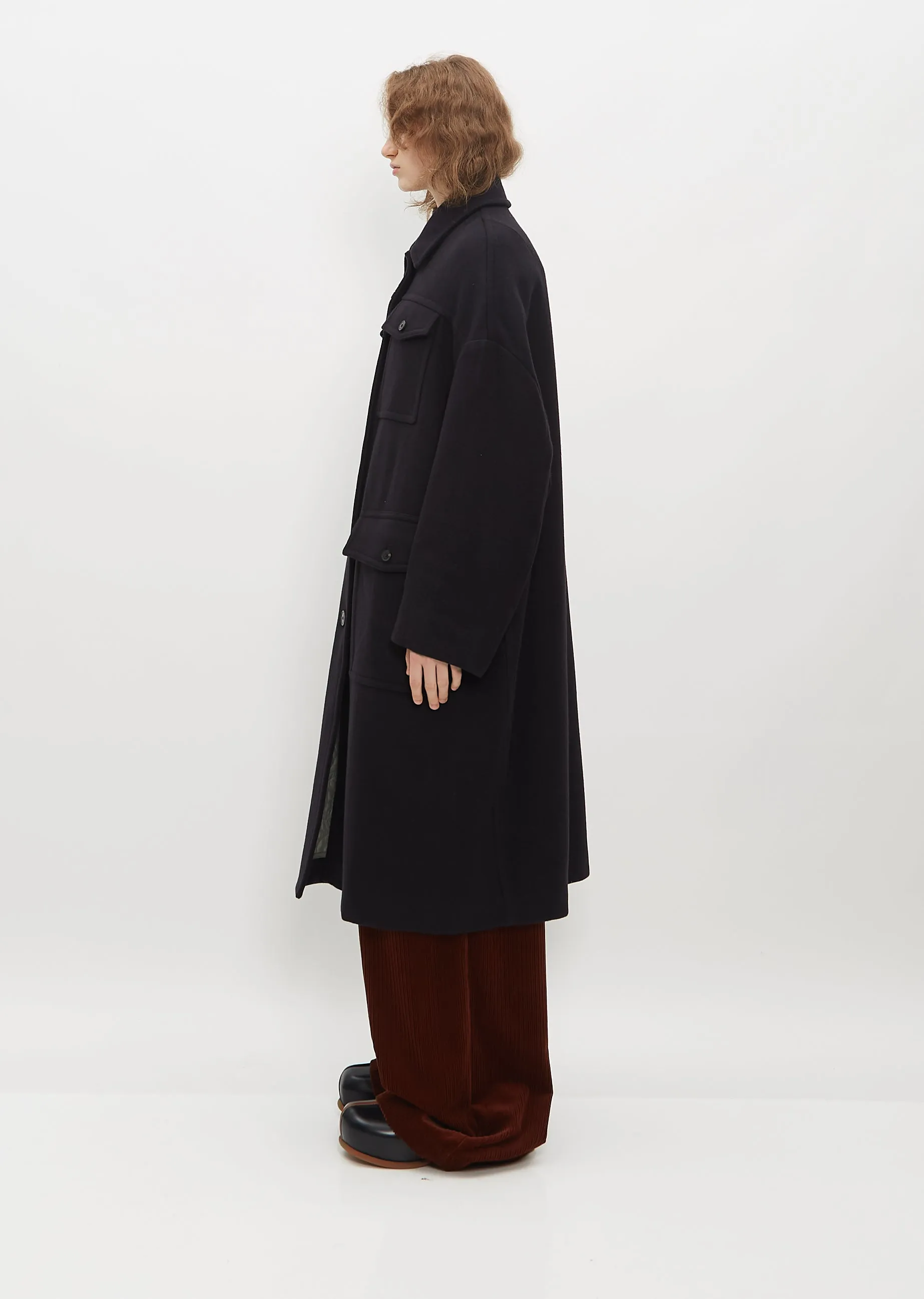 Restonas Reversible Wool Coat